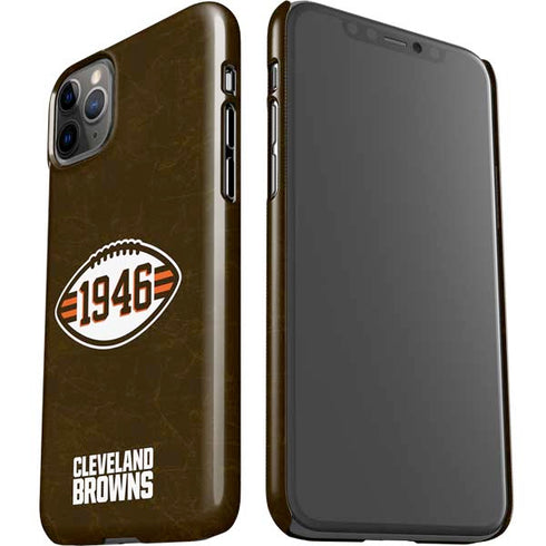 NFL Cleveland Browns Alternate Distressed iPhone 11 Pro Max Lite Case