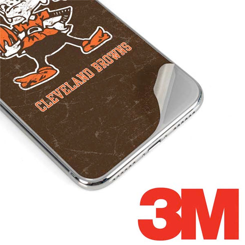 NFL Cleveland Browns Alternate Distressed iPhone 11 Pro Max Skin