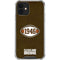 NFL Cleveland Browns Alternate Distressed iPhone 12 Mini Clear Case