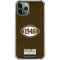 NFL Cleveland Browns Alternate Distressed iPhone 12 Pro Clear Case