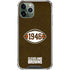 NFL Cleveland Browns Alternate Distressed iPhone 12 Pro Max Clear Case