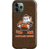 NFL Cleveland Browns Alternate Distressed iPhone 12 Pro Max Impact Case