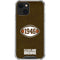 NFL Cleveland Browns Alternate Distressed iPhone 13 Mini Clear Case