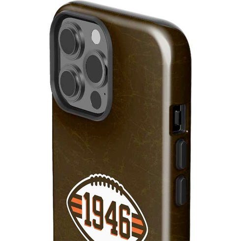 NFL Cleveland Browns Alternate Distressed iPhone 13 Pro Max Impact Case