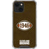 NFL Cleveland Browns Alternate Distressed iPhone 14 Clear Case