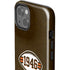 NFL Cleveland Browns Alternate Distressed iPhone 15 Plus Impact Case