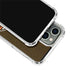 NFL Cleveland Browns Alternate Distressed iPhone 15 Pro Clear Case