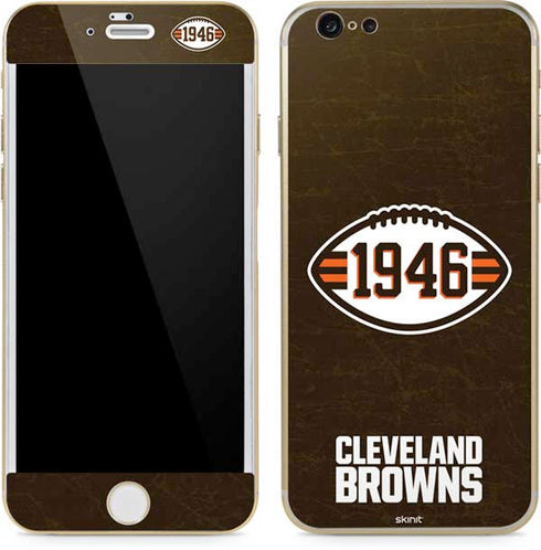 NFL Cleveland Browns Alternate Distressed iPhone 6/6s Skin