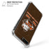 NFL Cleveland Browns Alternate Distressed iPhone 7/8 Plus Clear Case