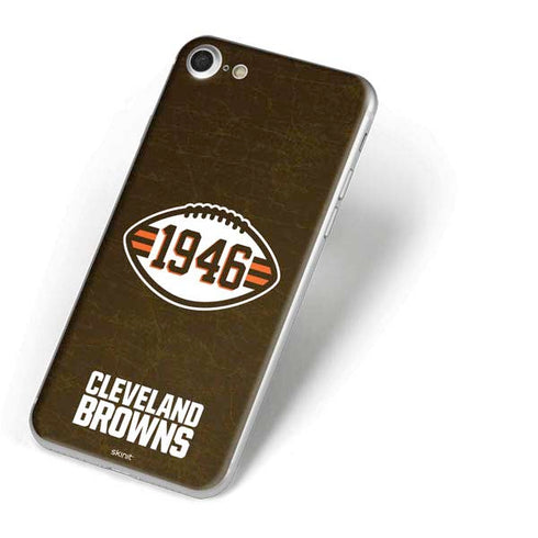 NFL Cleveland Browns Alternate Distressed iPhone 7 Skin