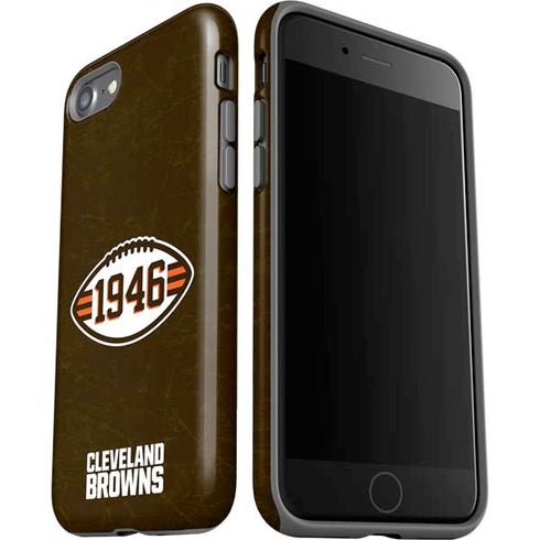 NFL Cleveland Browns Alternate Distressed iPhone SE (2nd & 3rd Gen) Pro Case
