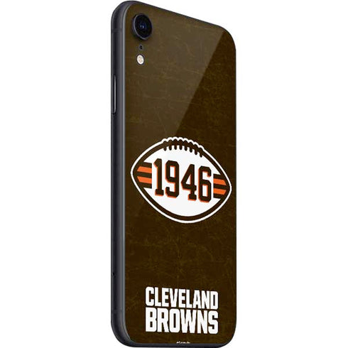NFL Cleveland Browns Alternate Distressed iPhone SE (2nd & 3rd Gen) Skin