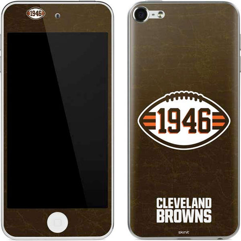 NFL Cleveland Browns Alternate Distressed Apple iPod Skin