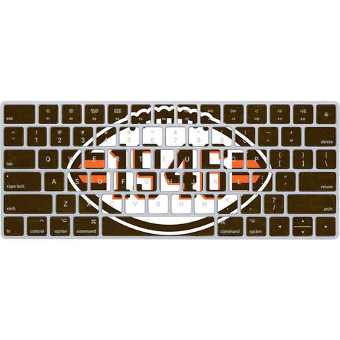 NFL Cleveland Browns Alternate Distressed Magic Keyboard Skin