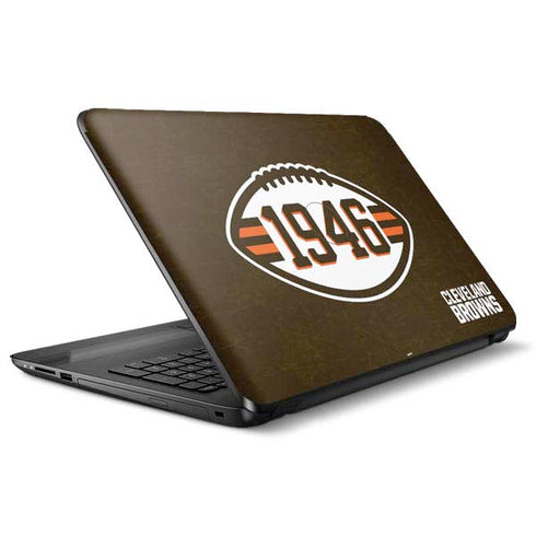 NFL Cleveland Browns Alternate Distressed HP Notebook Skin