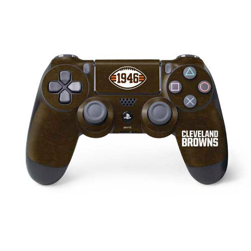 NFL Cleveland Browns Alternate Distressed PS4 Controller Skin