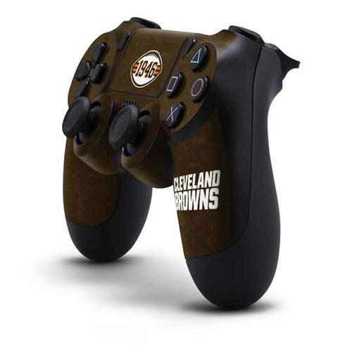 NFL Cleveland Browns Alternate Distressed PS4 Controller Skin