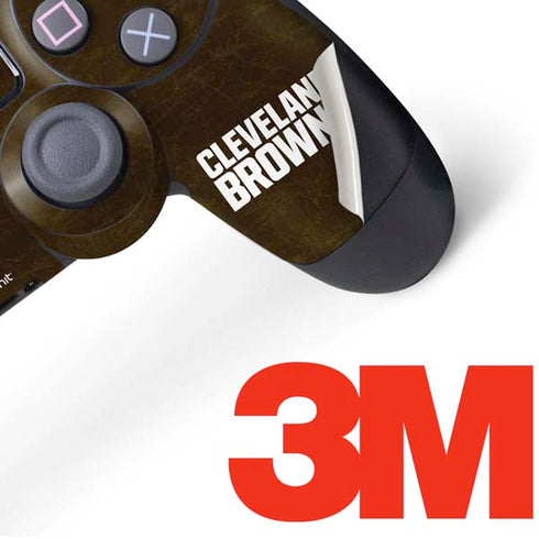 NFL Cleveland Browns Alternate Distressed PS4 Controller Skin
