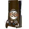 NFL Cleveland Browns Alternate Distressed PS5 Slim Disk Bundle Skin