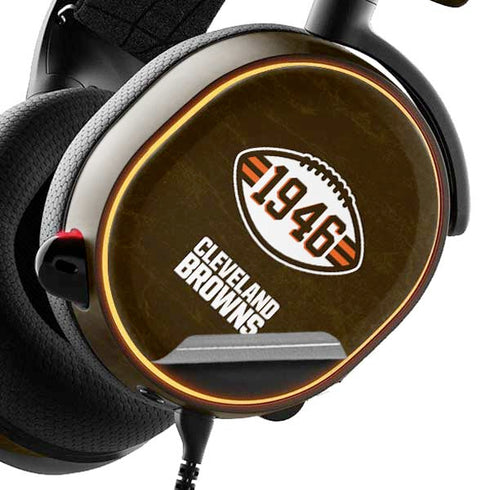 NFL Cleveland Browns Alternate Distressed SteelSeries Arctis 5 Skin