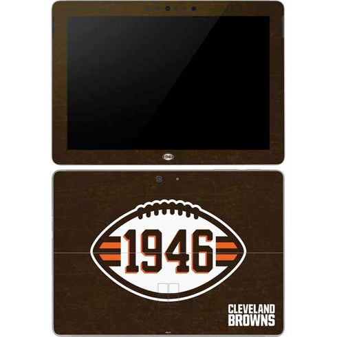 NFL Cleveland Browns Alternate Distressed Surface Go Skin
