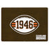 NFL Cleveland Browns Alternate Distressed Surface Laptop 2 Skin