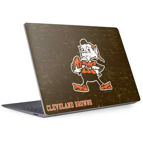 NFL Cleveland Browns Alternate Distressed Surface Laptop 3 13.5in Skin