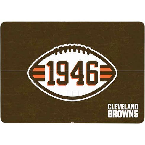 NFL Cleveland Browns Alternate Distressed Surface Laptop Studio Skin