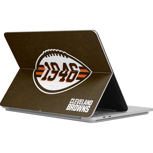 NFL Cleveland Browns Alternate Distressed Surface Laptop Studio Skin