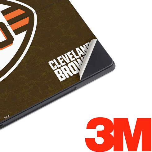NFL Cleveland Browns Alternate Distressed Surface Pro 6 Skin
