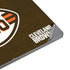 NFL Cleveland Browns Alternate Distressed Universal Laptop 12in (9.8 x 6.8in) Skin