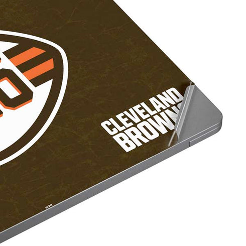 NFL Cleveland Browns Alternate Distressed Universal Laptop 15in (12.2 x 8.8in) Skin