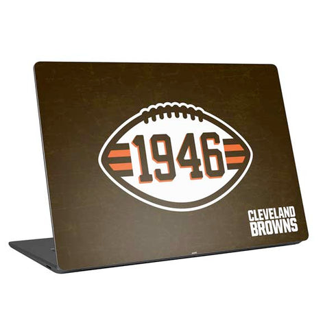 NFL Cleveland Browns Alternate Distressed Universal Laptop 16.6in (13.4 x 9.7in) Skin
