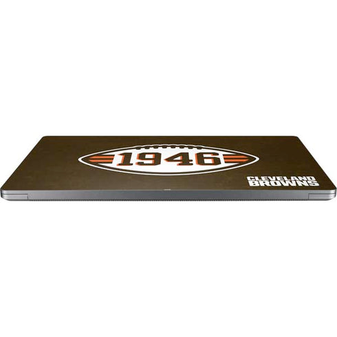 NFL Cleveland Browns Alternate Distressed Universal Laptop 16in (13 x 9.4in) Skin