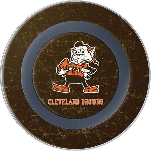 NFL Cleveland Browns Alternate Distressed Wireless Charger Skin