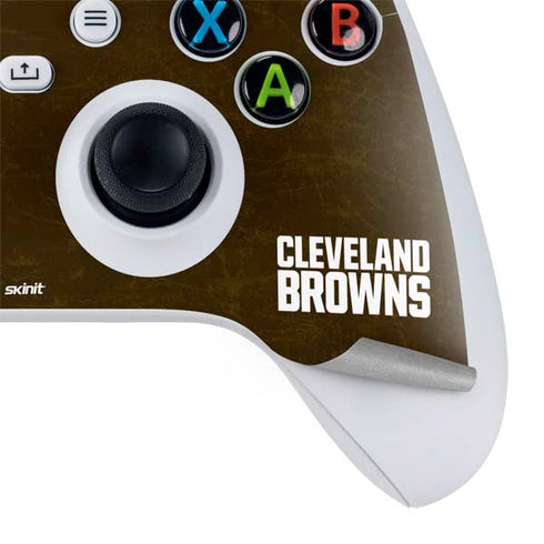 NFL Cleveland Browns Alternate Distressed Xbox Series S Skins