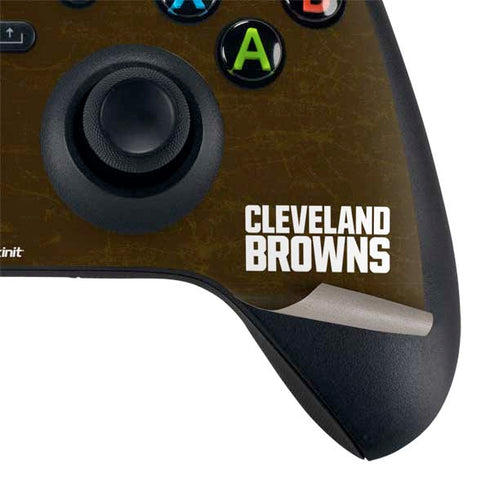 NFL Cleveland Browns Alternate Distressed Xbox Series X Controller Skin