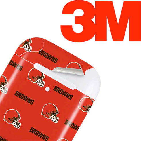NFL Cleveland Browns Blitz Series Apple AirPods 2 Skin