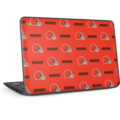 NFL Cleveland Browns Blitz Series HP Chromebook Skin