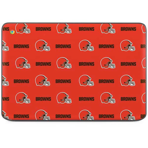 NFL Cleveland Browns Blitz Series HP Chromebook Skin