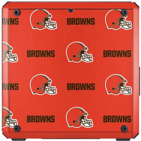 NFL Cleveland Browns Blitz Series Cooler Master MasterBox Q300L Mini Tower Skin