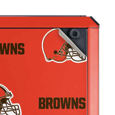 NFL Cleveland Browns Blitz Series Cooler Master MasterBox Q300L Mini Tower Skin