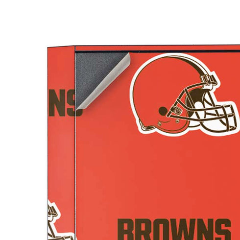 NFL Cleveland Browns Blitz Series Corsair 4000D Tempered Glass Mid-Tower ATX Case Skin
