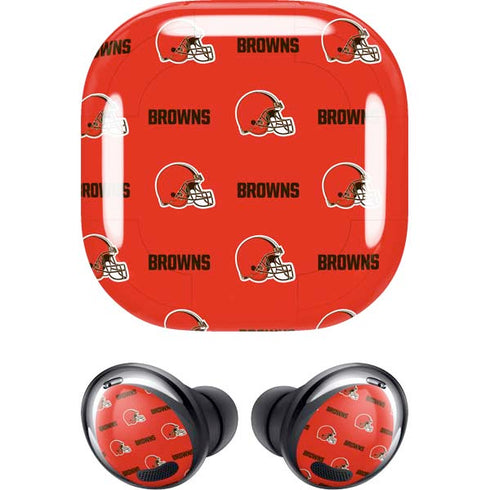 NFL Cleveland Browns Blitz Series Galaxy Buds Pro Skin