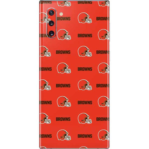 NFL Cleveland Browns Blitz Series Galaxy Note 10 Skin