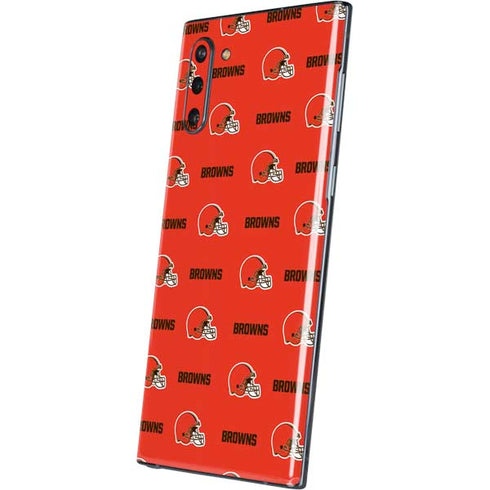 NFL Cleveland Browns Blitz Series Galaxy Note 10 Skin