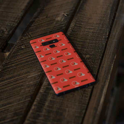 NFL Cleveland Browns Blitz Series Galaxy Note 9 Skin