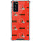 NFL Cleveland Browns Blitz Series Galaxy Note20 5G Clear Case
