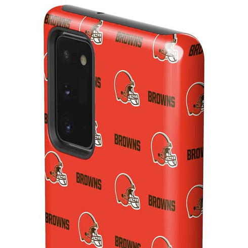 NFL Cleveland Browns Blitz Series Galaxy Note20 5G Pro Case