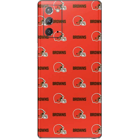 NFL Cleveland Browns Blitz Series Galaxy Note20 5G Skin